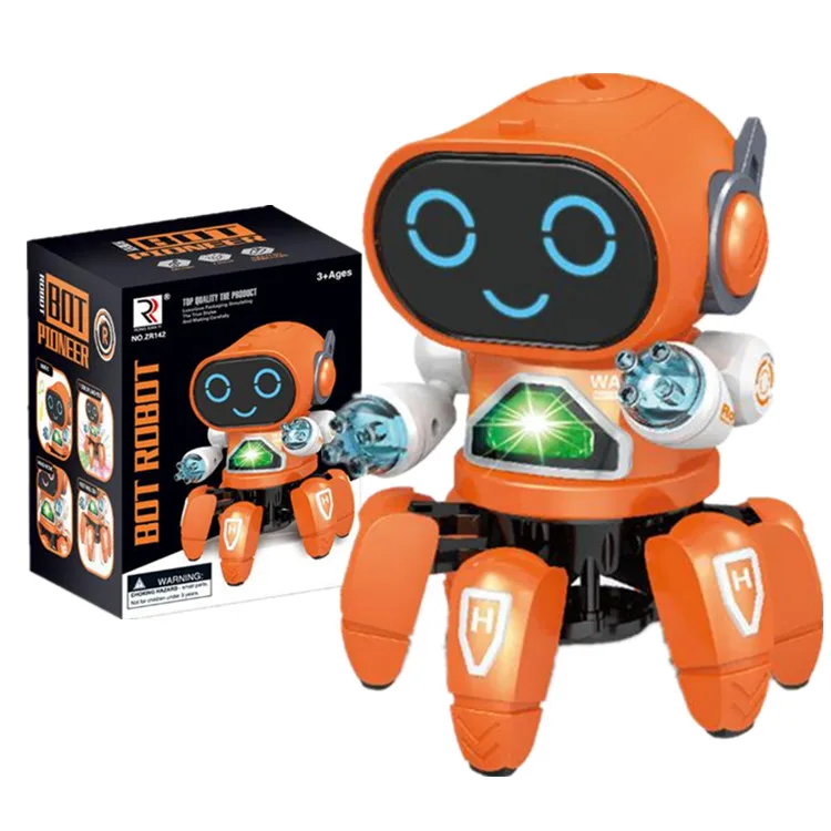Лидер продаж Amazon, детские развивающие игрушки, пение, танцующий робот, электрическая игрушка