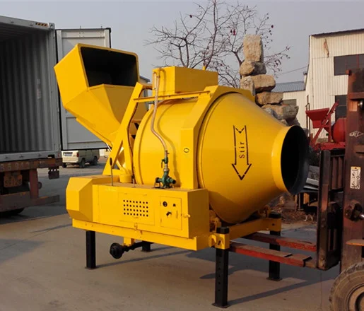 JZR500 diesel engine cement mixer mobile concrete mixer machine price