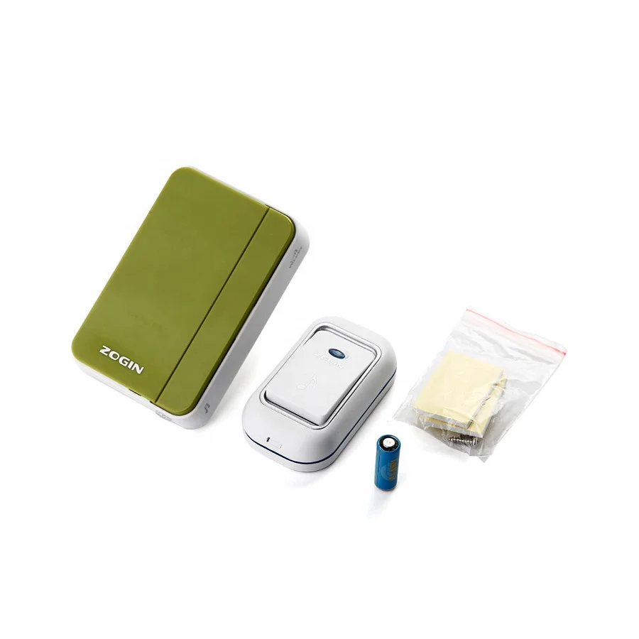 Oem\Odm No Radiation Battery Free Self Powered door bell wireless door bell