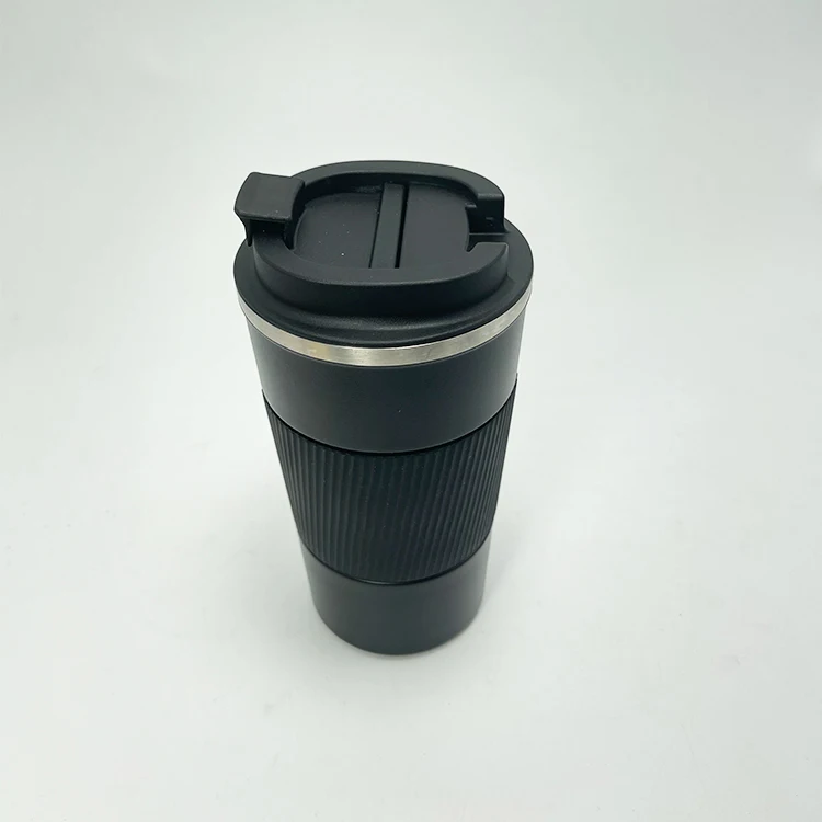 Wholesale double wall stainless steel vacuum insulated cute korean a mugs and cup with sleeve