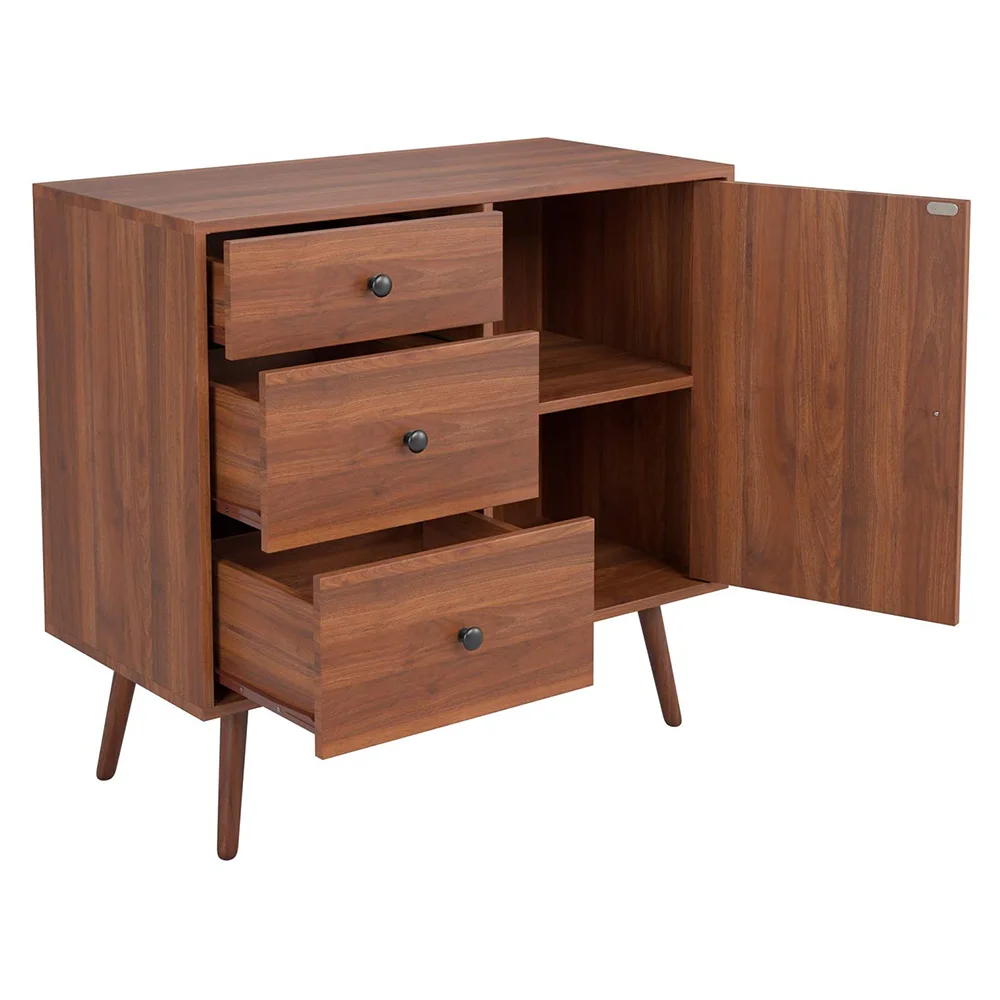 New Modern Design Home Dining Buffet Sideboard Living Room Bedroom PB Melamine Wooden 3 drawer chest