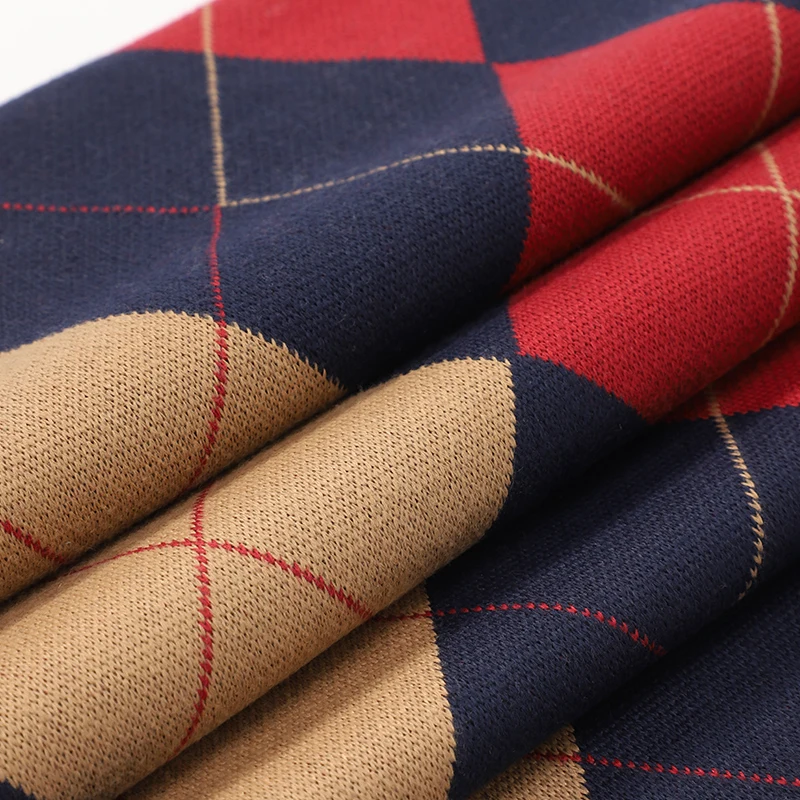 Новинка 2022 Дизайнерские теплые мягкие шарфы из пашмины шаль одеяло Женский клетчатый кашемировый зимний шарф с кисточками для