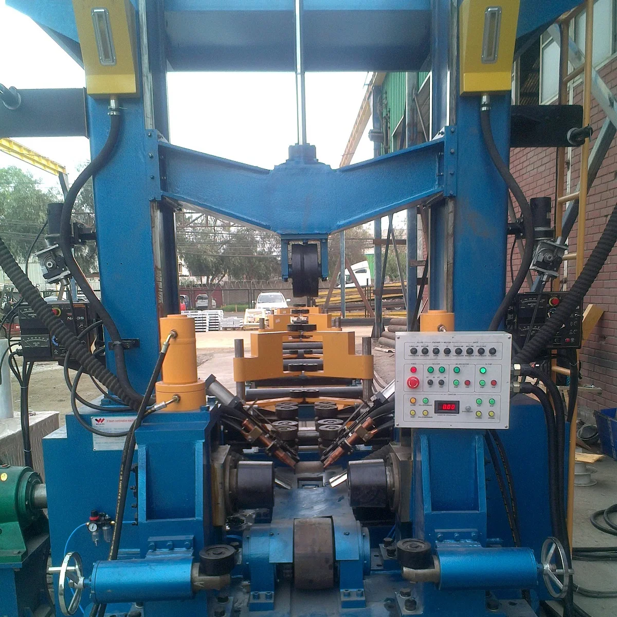 Chinese Best Price Three in One Welding Machine with Assembly and Straighten for Steel Structure