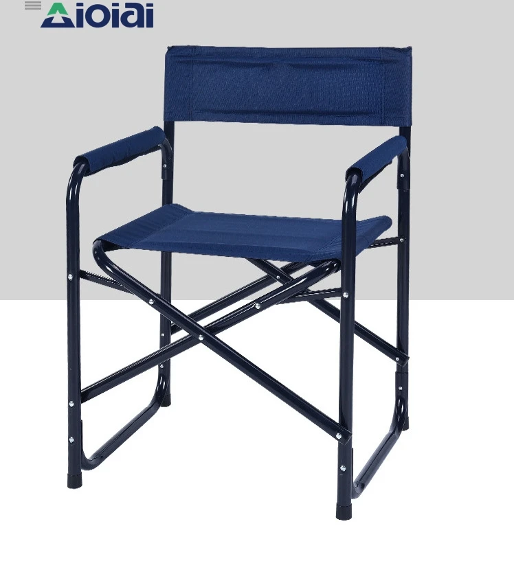 Aioiai Good Quality Folding Fishing Tackle Fishing Chair With Rod Holder