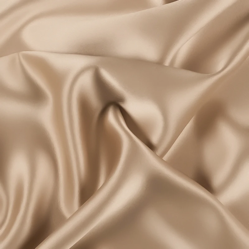 Factory Direct Sale 100% Pure Mulberry Silk Satin Fabric 90 Colors Optional Dyed Silk Fabric