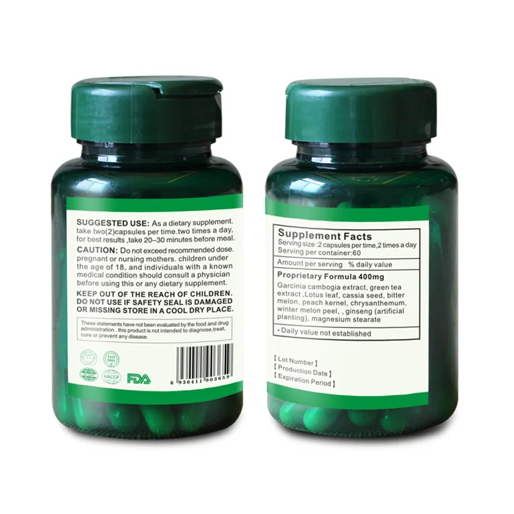Private label weight loss slim pills/Curb appetite super slimming capsule