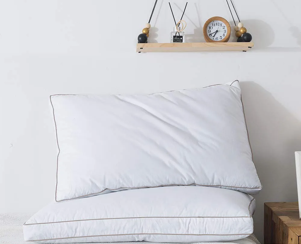 Living Room Cushion,5 Stars Excellent Premium Quality White Goose Down Pillow 800 Fill Power for Bed Sleep Pillow Insert