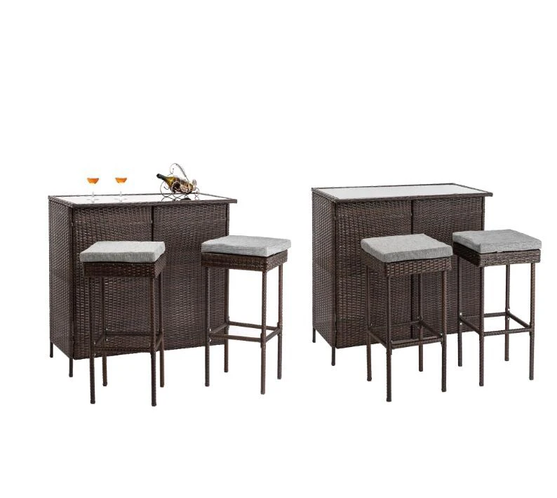 Henan garden tool set chairs and table set steel  garden sets