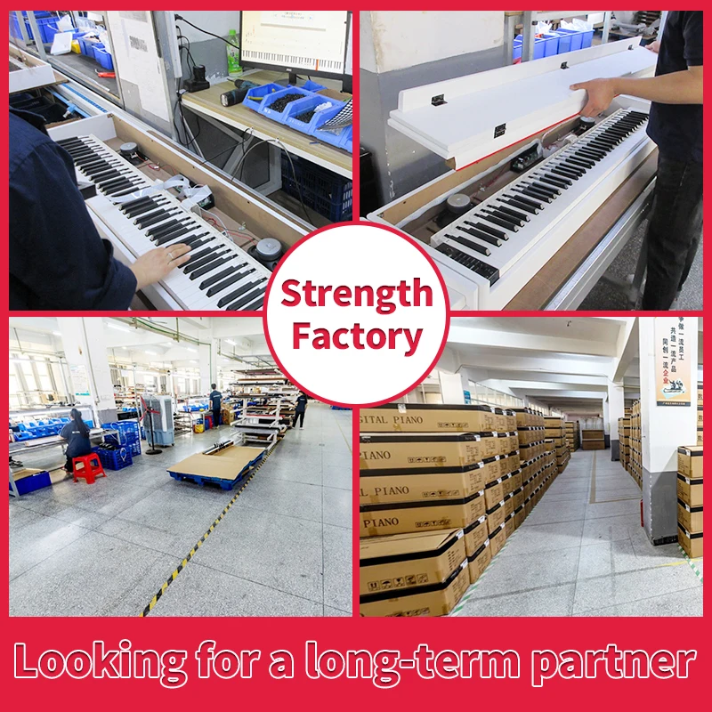 KIMFBAY Portable Piano Keyboard Used Pianos for Sale MIDI Keyboard Piano 88keys