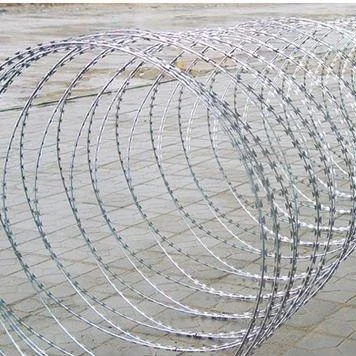 High Security Galvanized Razor Barbed Wire Fence For Secure Enclosures Wire Fence Panel