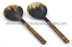 Рог буйвола для ручки и выстрела ручка продукт ручной работы изготовленный по индивидуальному заказу черная ложка дизайн продажа продукта