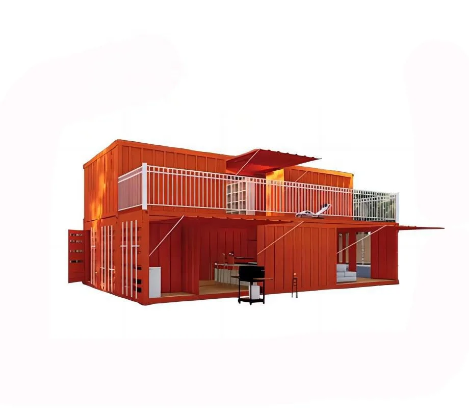 Wholesale two-story pop-up contain office cabin home tiny house concrete living low cost expandable prefabricated fast food shop