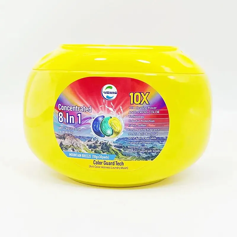 3 in 1 laundry pods eco friendly products laundry fragrance beads cloth washing detergent pods