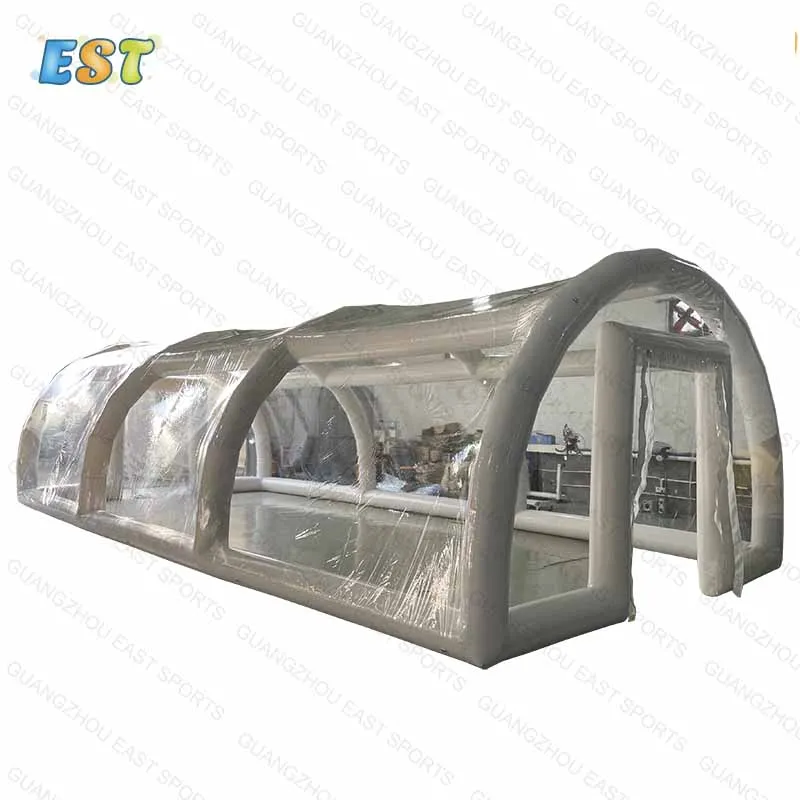 Winter inflatable water above ground swimming pool solar sun dome cover tent enclosure for sale