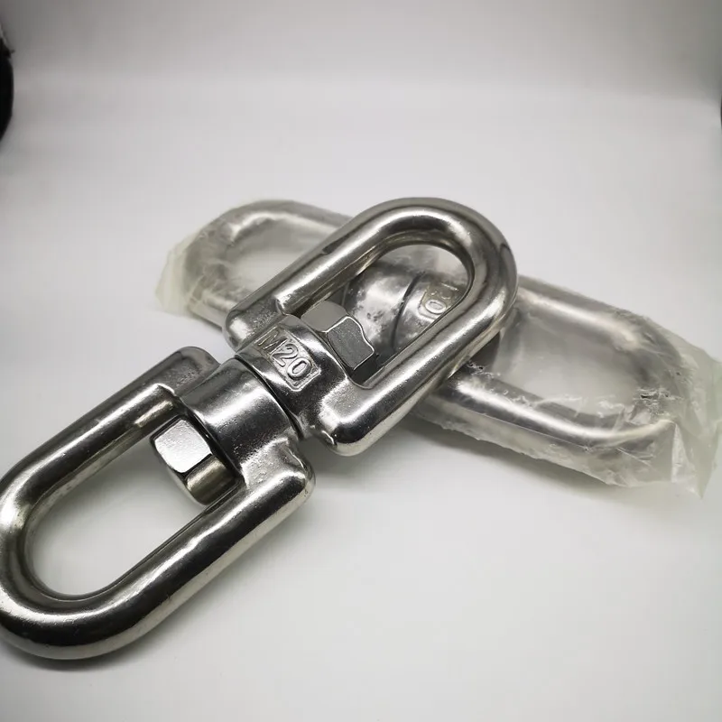 Поворотное кольцо из нержавеющей стали M20 304 для подъема глаз, глаз и челюстей