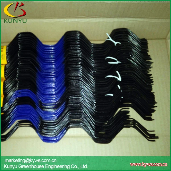 
Wiggle wire film locking channel for mini geenhouseon 