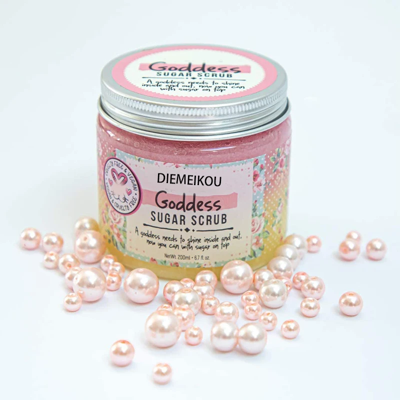 OEM wholesale custom package fruit natural bulk whitening coffee sugar private label organic body scrub