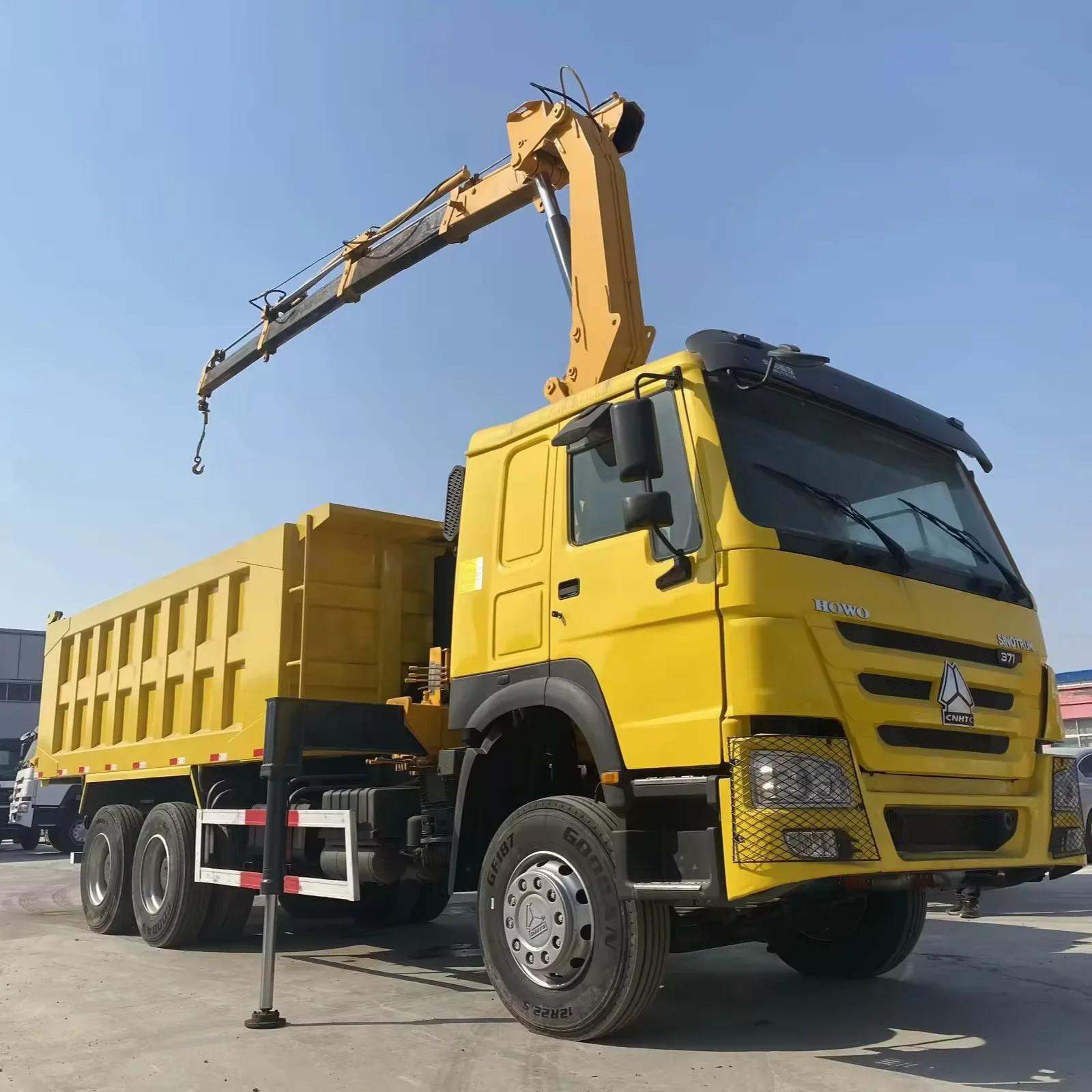 Заводская Прямая продажа HOWO AWD 10 т 12ton 14-тонный грузовой подъемный кран для продажи мобильный