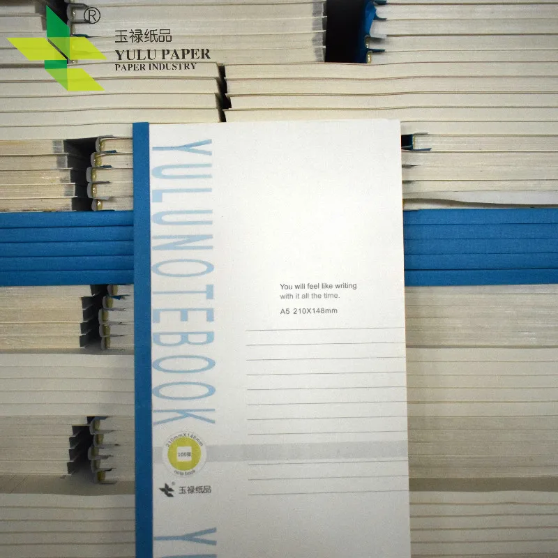  2019 бумажная Обложка для карточки журнал книжка клей переплет блокнот/дневник с логотипом на