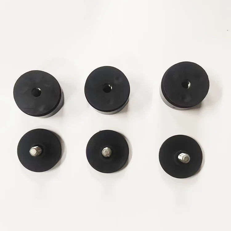 Professional manufacture Black Glass Standoff Stainless steel  standoff Pins, DIA=48*30 for Glass Balustrade Fencing Stair