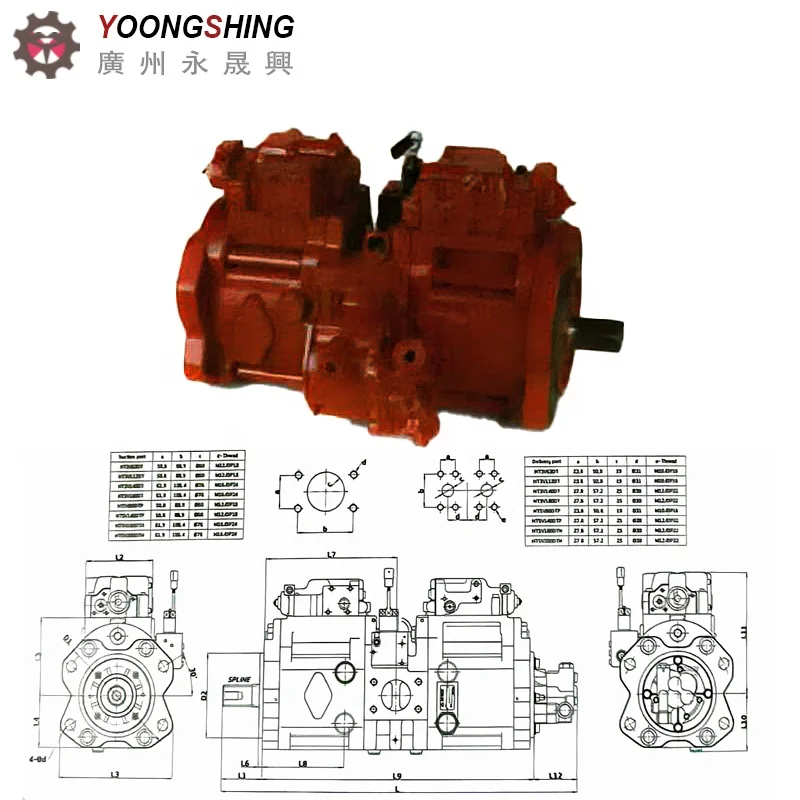 PVD-2B-40 PUMP Hydraulic Main Pump for Excavator