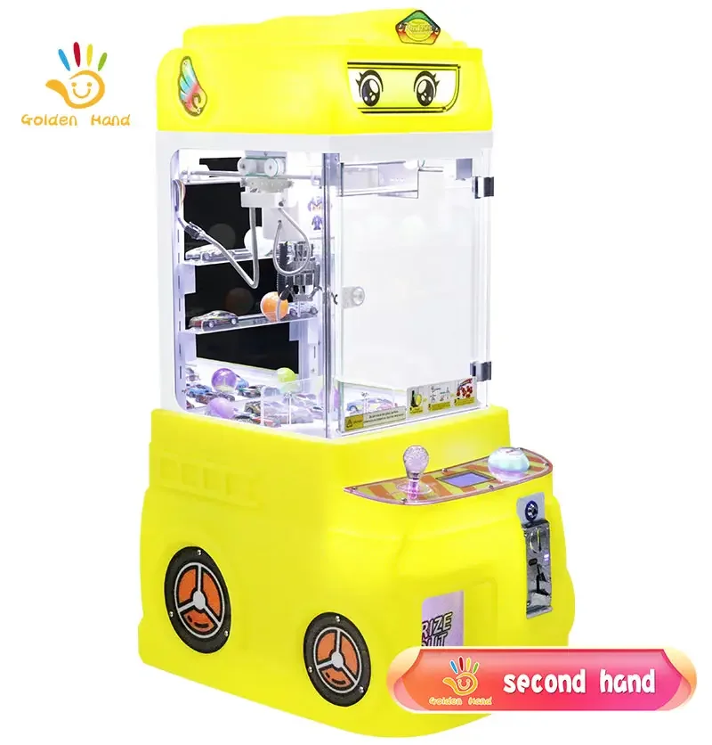 Mini Crane Gift Toys Candy Claw Machine Leave Unattended Street Shops Coin Operate Gaming Machine