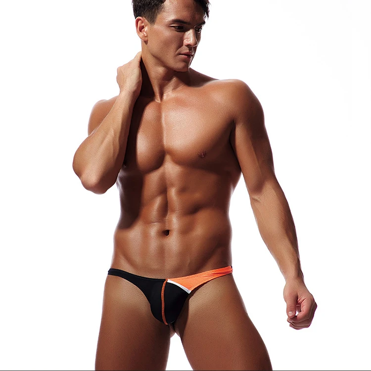 Starwin OEM & ODM производители больших мужчин ледяное шелковое нижнее белье с низкой талией выпуклый мешочек стринги мужское нижнее белье для геев стринги