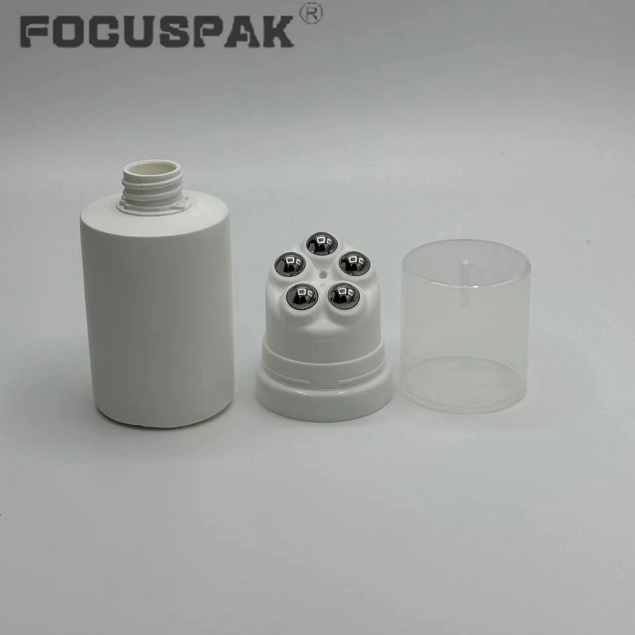 Vacuum bottle Emulsion bottle design set can be customized logo Makeup setFlip cap