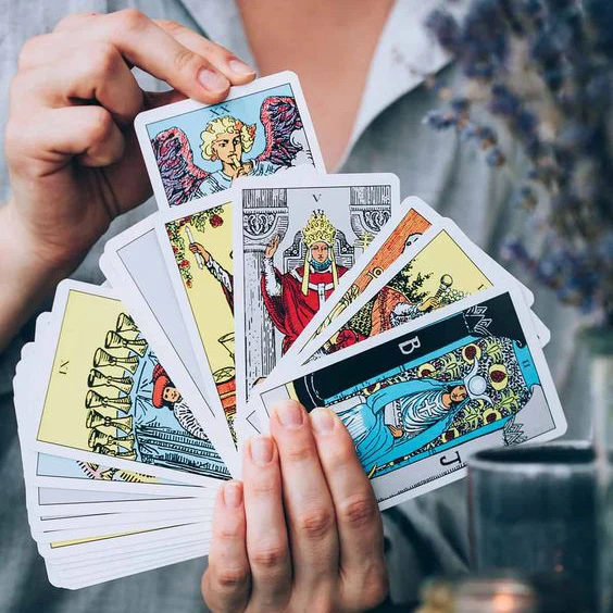 Wholesale Custom Printing  Witches Tarot Cards Holder Juego Cartas De Tarot Playing Card Mythic Tarot Cards