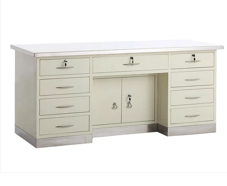 High quality hospital Office Working Table clinic equipment working consult table for doctor