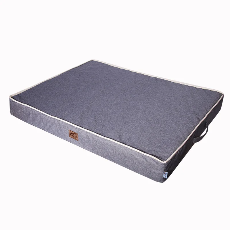 Custom Luxury Foldable Washable Memory Foam Large  Dog Bed