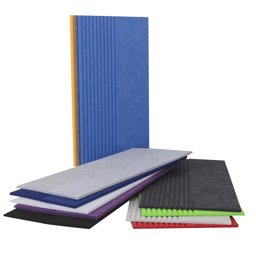 Acoustic Treatment Panel Acoustic Board Sound Absorption 100% Polyester Fiber Sound-absorbing Acoustic Panel