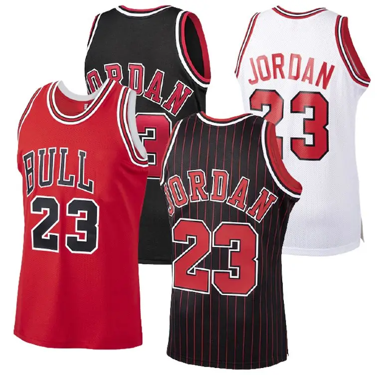 Bulls Jordan Hardwood Classic Basketball Clothes Wear Jersey Custom Nba- Team Embroidery T Shirt Vests Uniforms