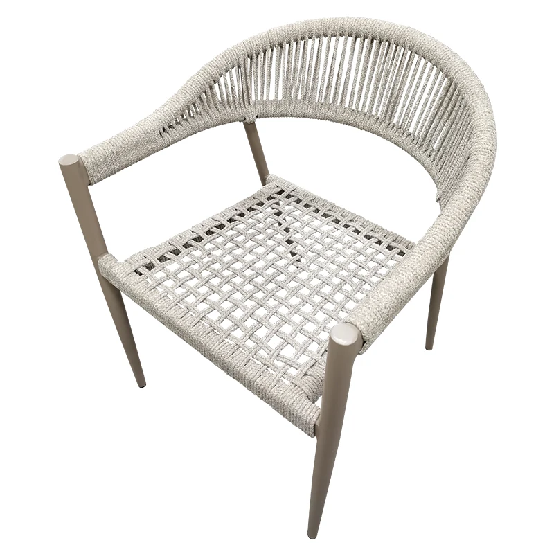Высококачественный белый стул для отдыха в богемном стиле, гостиница, ресторан, кафе