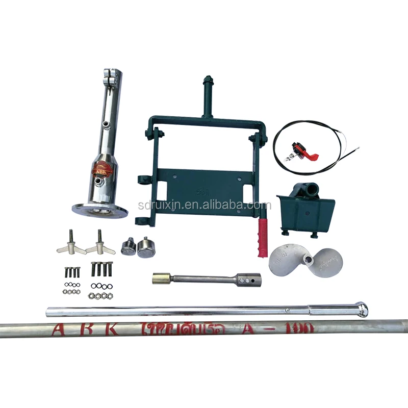 15 HP KKK LONG SHAFT OUTBOARD MOTOR