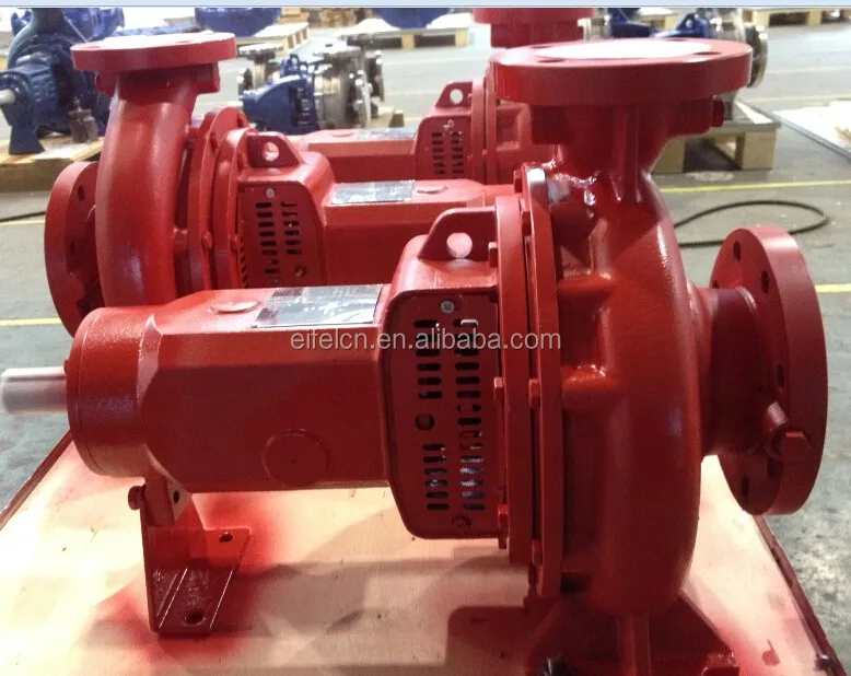 UL Certified Electric Centrifugal Pump Fire Protection Fire Fighting 22kw Single-Stage Pump Water Distribution OEM Customization