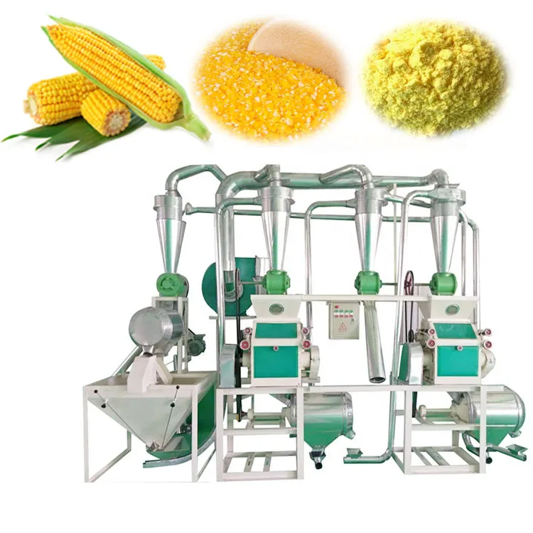 New Product 2019 Corn Plant With Low Price Milk White Wheat Flour Mill Machine