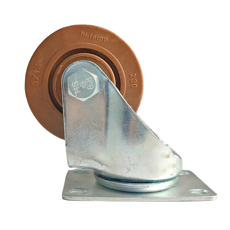 8*4 inch heavy duty double locked caster wheels ISO shipping container 5 ton industrial caster wheel