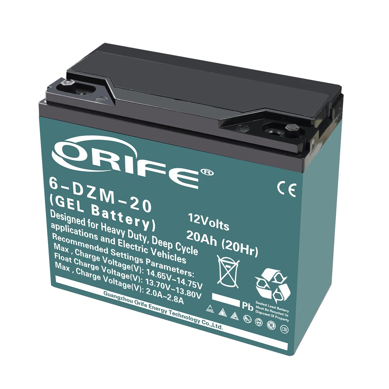 Аккумуляторная батарея ORIFE gobel power 12 В 20ah 6dzm20 самый дешевый Аккумулятор для электровелосипеда