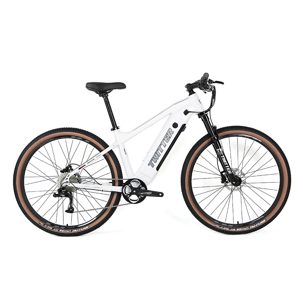Электрический горный велосипед TWITTER Ebike E300 электрический из алюминиевого сплава eMTB 36 в 48 350 Вт со съемной батареей
