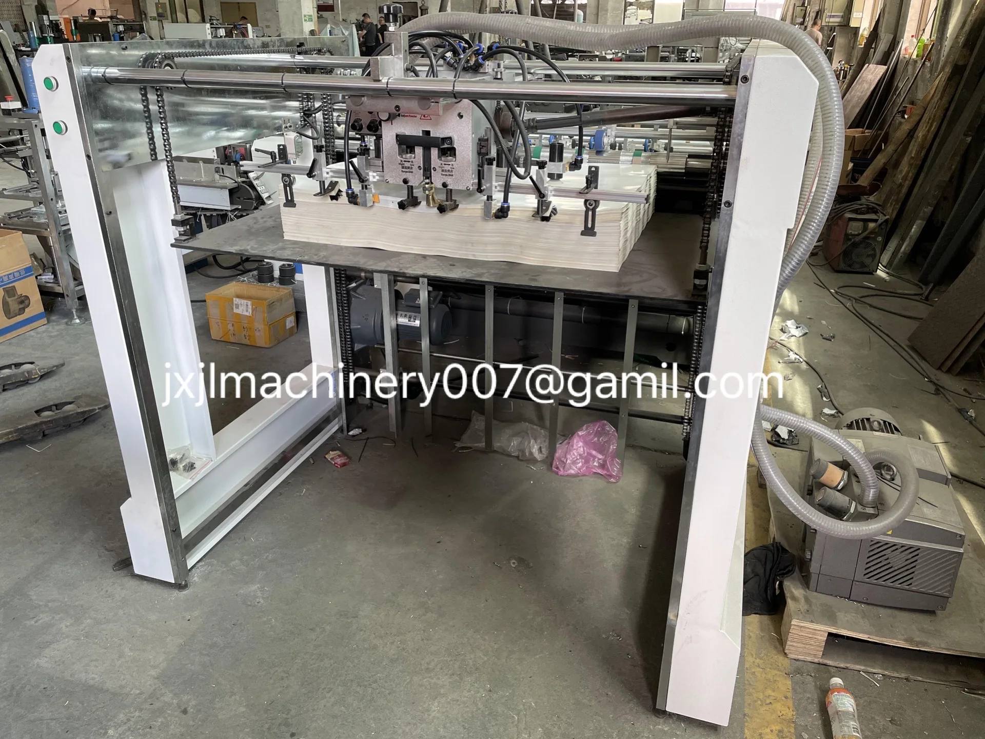 PK108-110 Automatic Playing Cards Poker Slitting Collating Machine Game Cards Making Matching Machine