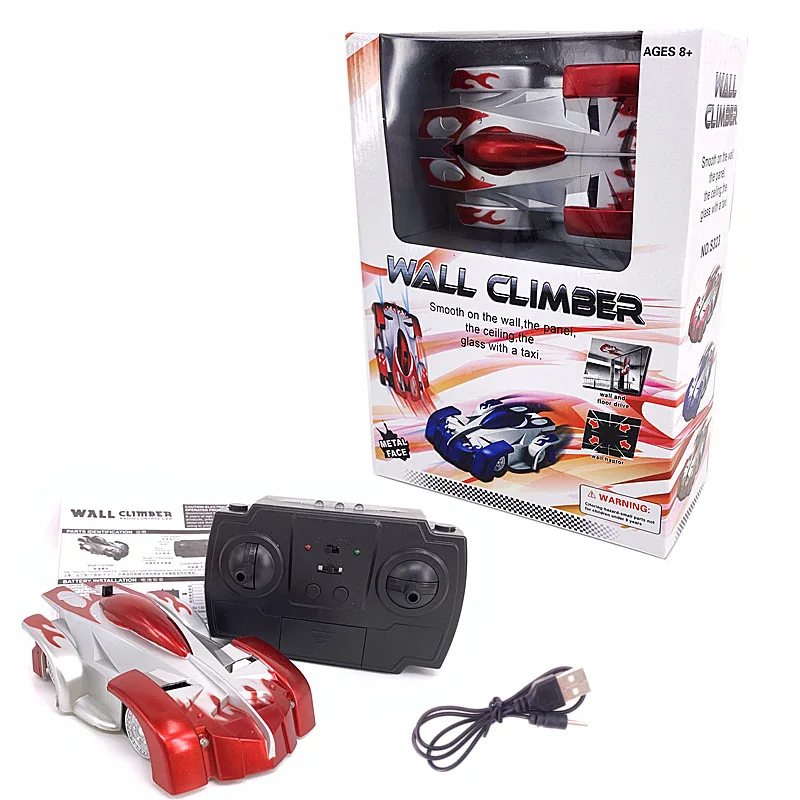  Автомобиль для скалолазания на стену с дистанционным управлением хит продаж Amazon рождественский подарок трюков детей
