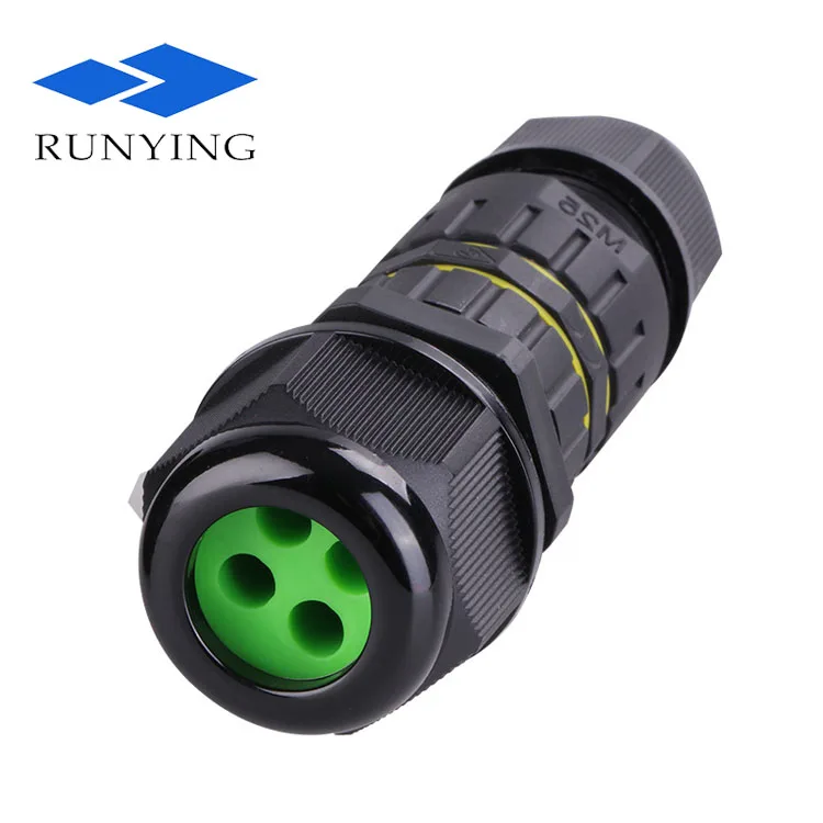 1 в 4 наружный подземный терминальный соединитель ip68 4-сторонний водонепроницаемый трубчатый соединитель для корабля/яхты/автомобиля/под водой