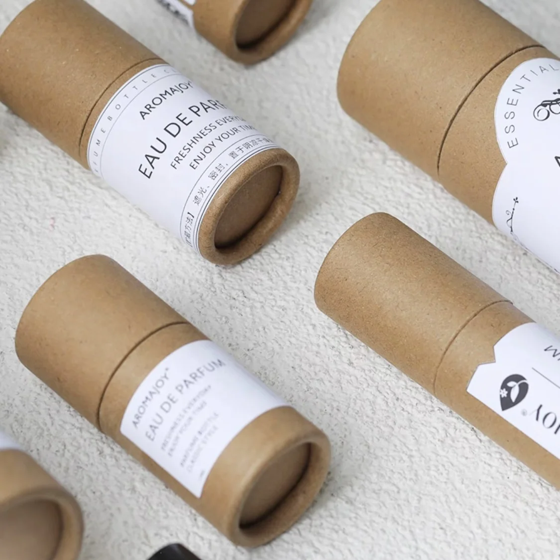 Hot Sale China Wholesale Paper Tube Packaging Box Craft 10ml 30ml Bottle Paper Tube Packaging Glass Serum Bottle with Paper Tube