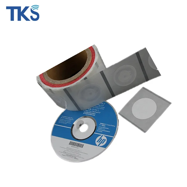 ISO15693 I--code Sli X/S CD Tag PP Paper NFC Disc sticker RFID DVD tag