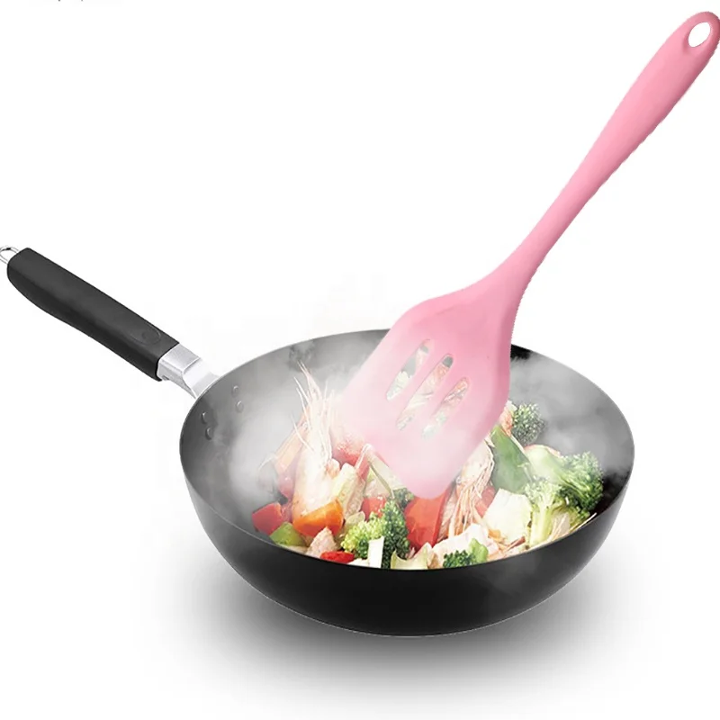 
Wholesale Amazon Hot Selling High Resistant Cookware Silicone Spatula Kitchen Utensils Set 