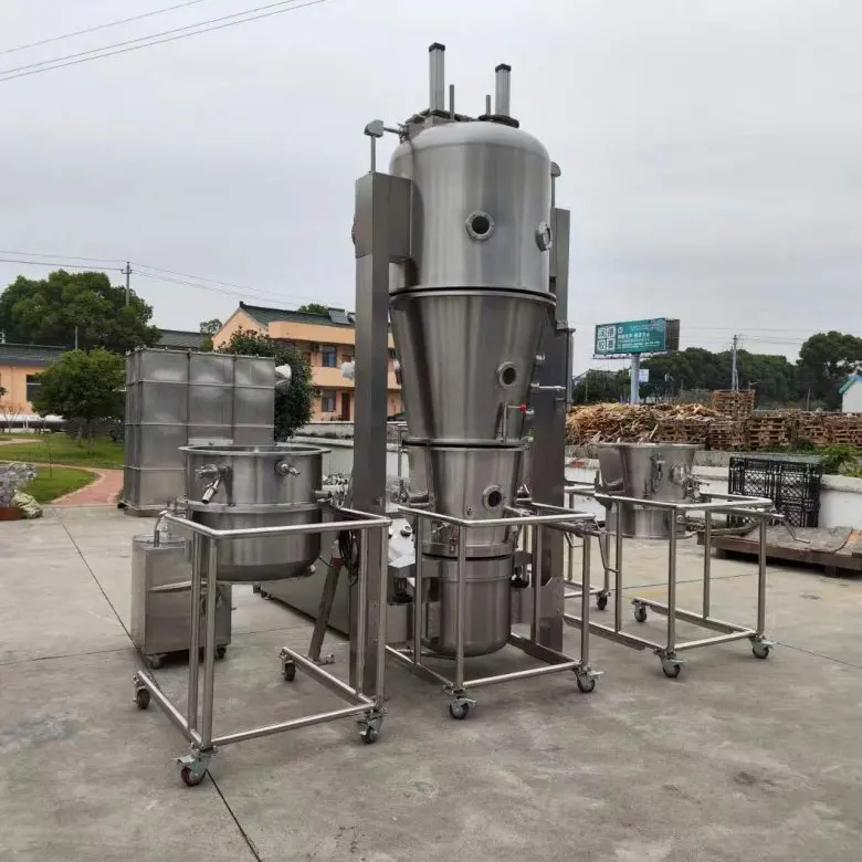 Vibrating Fluidized Bed Versatile High Quality Fluidized Bed Dryer Fluid Granulator