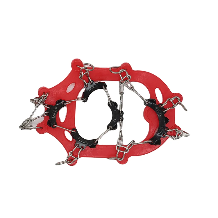 Чехол для походной обуви, захват для льда, скобы, альпинизм, 8 шипов, силиконовые шипы для льда, снежные шипы