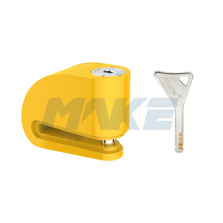MK619 120dB Motorcycle Scooter Wheel Disc Brake Alarm Lock Motor Bicycle Anti-theft Waterproof Disc Brake Lock