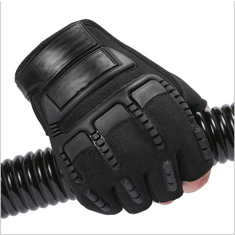 Half Finger Breathable Training Motorcycle Field CS Tactical Gloves
